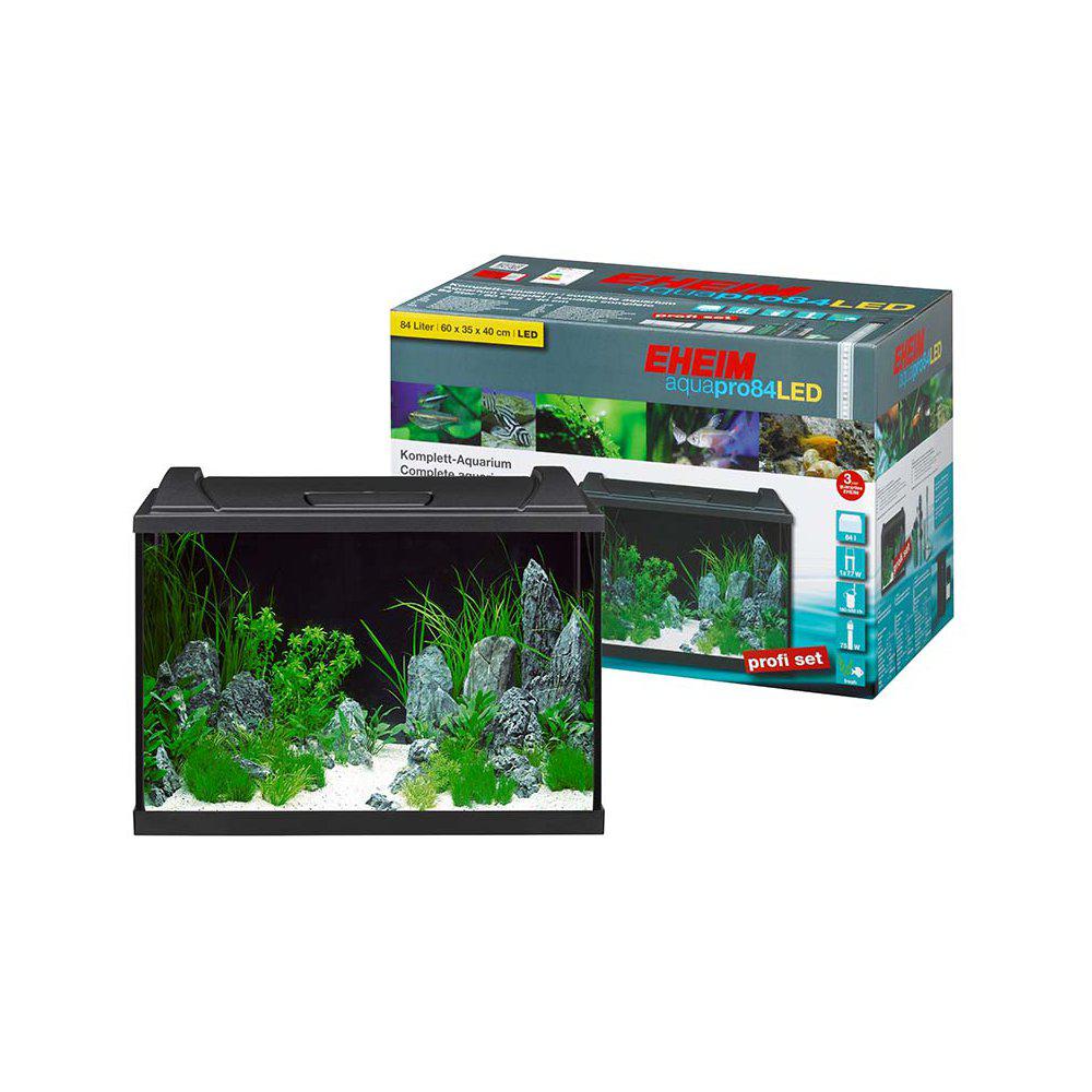 Eheim Aquapro 84l Led Svart Komplett 60x35x40cm