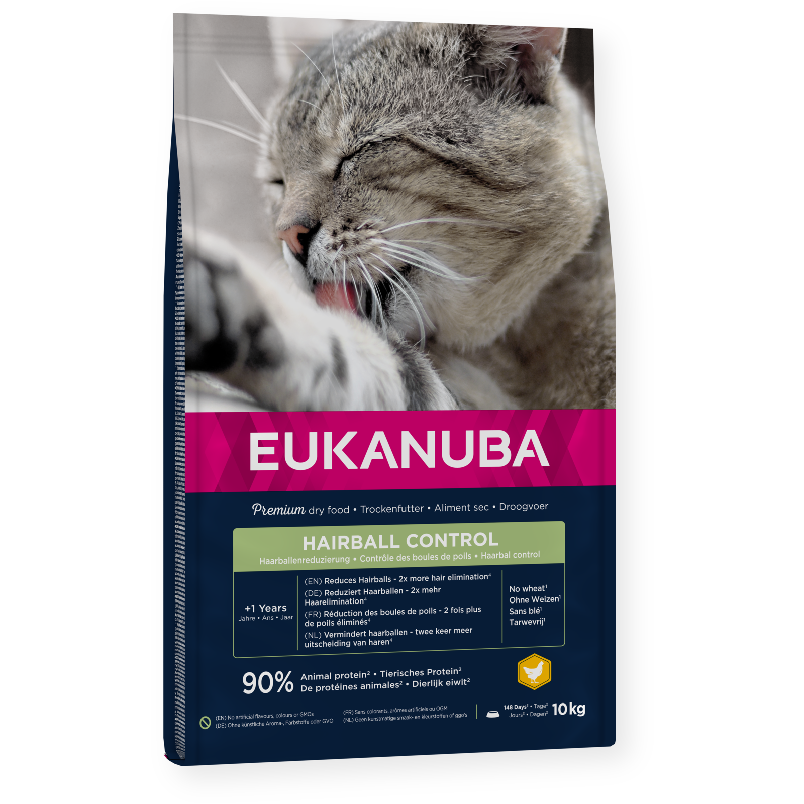 Eukanuba Cat Hairball Control Adult 10 kg