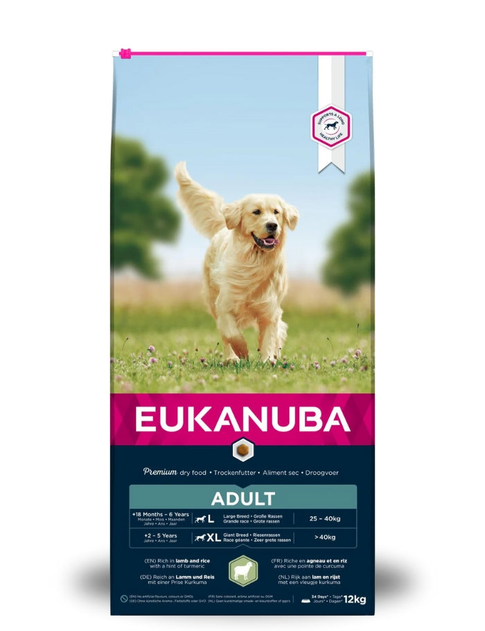 Eukanuba Dog Adult Large Lamb & Rice 12 kg