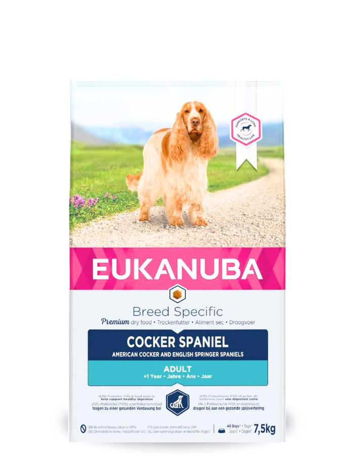 Eukanuba Dog Breed Cocker Spaniel 7,5 kg