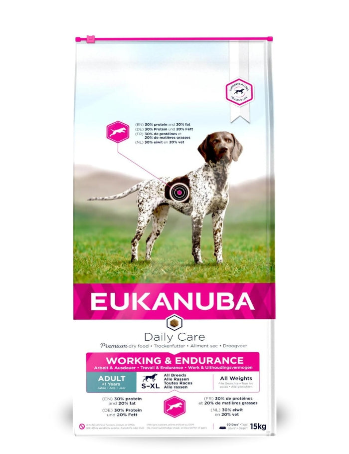 Eukanuba Dog Daily Care Adult Working & Endurance 15 kg