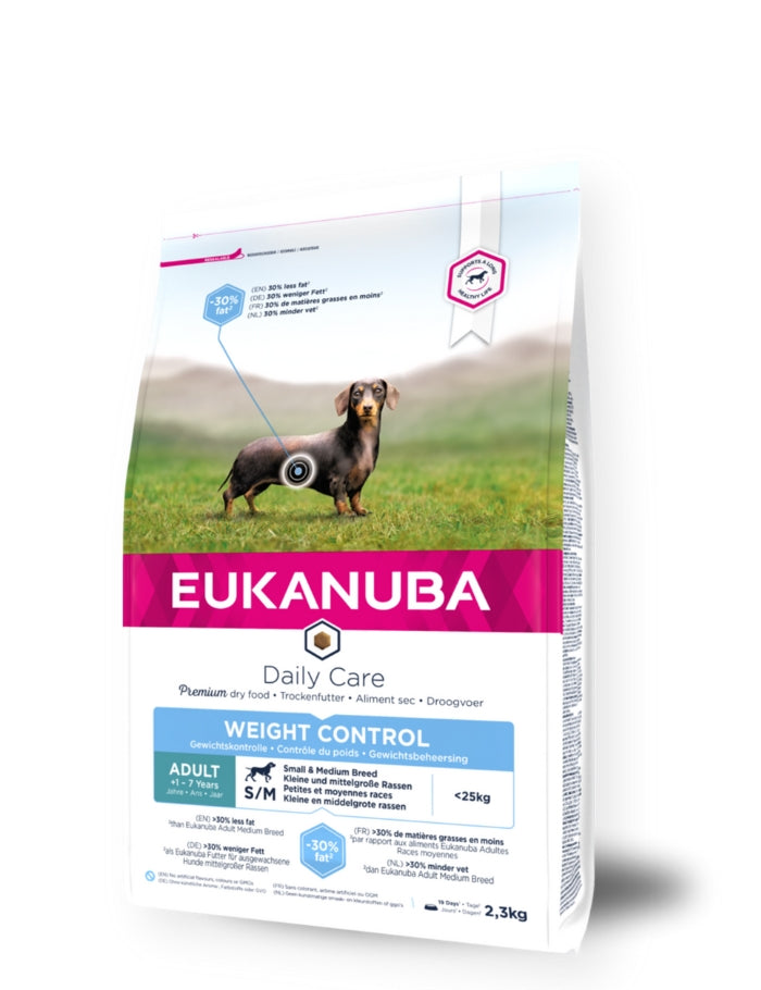 Eukanuba Dog Daily Care Sm/Med Weight Control