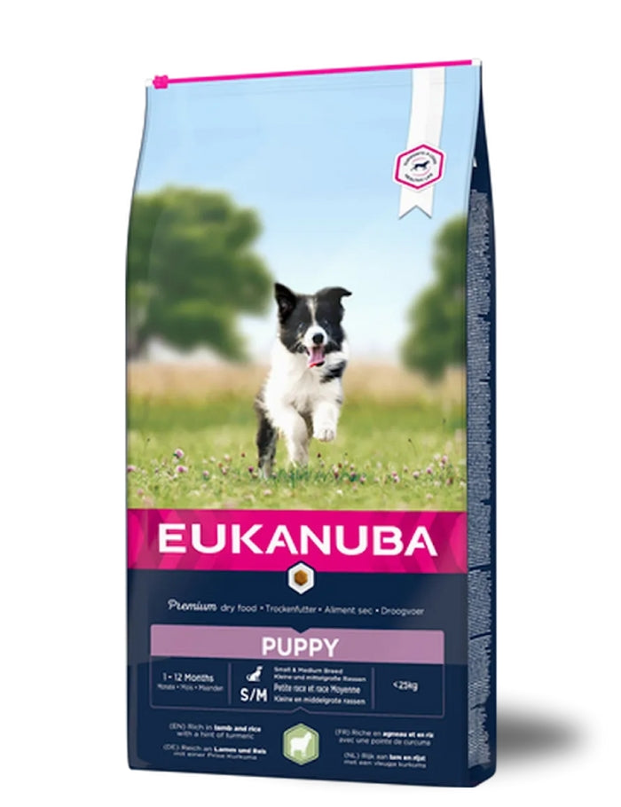 Eukanuba Dog Puppy & Junior Small/Medium Breed Lamb & Rice