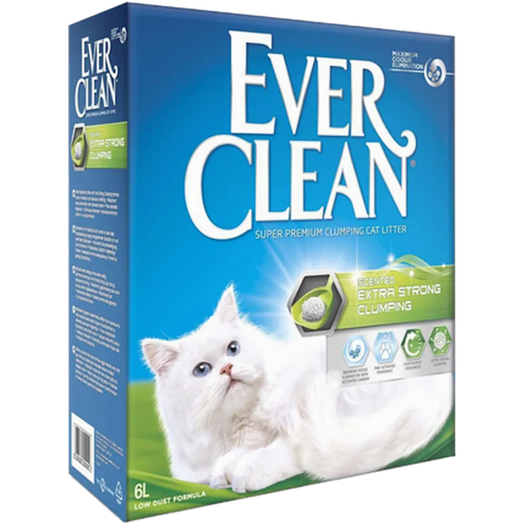 Ever Clean Extra Strong Scented - Kattsand 6 L