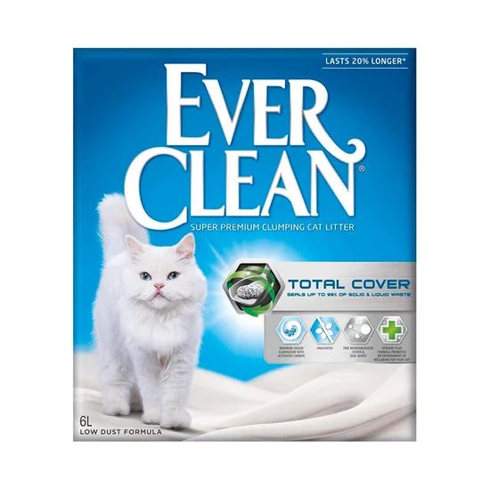 Ever Clean Total Cover - Kattsand 10 L