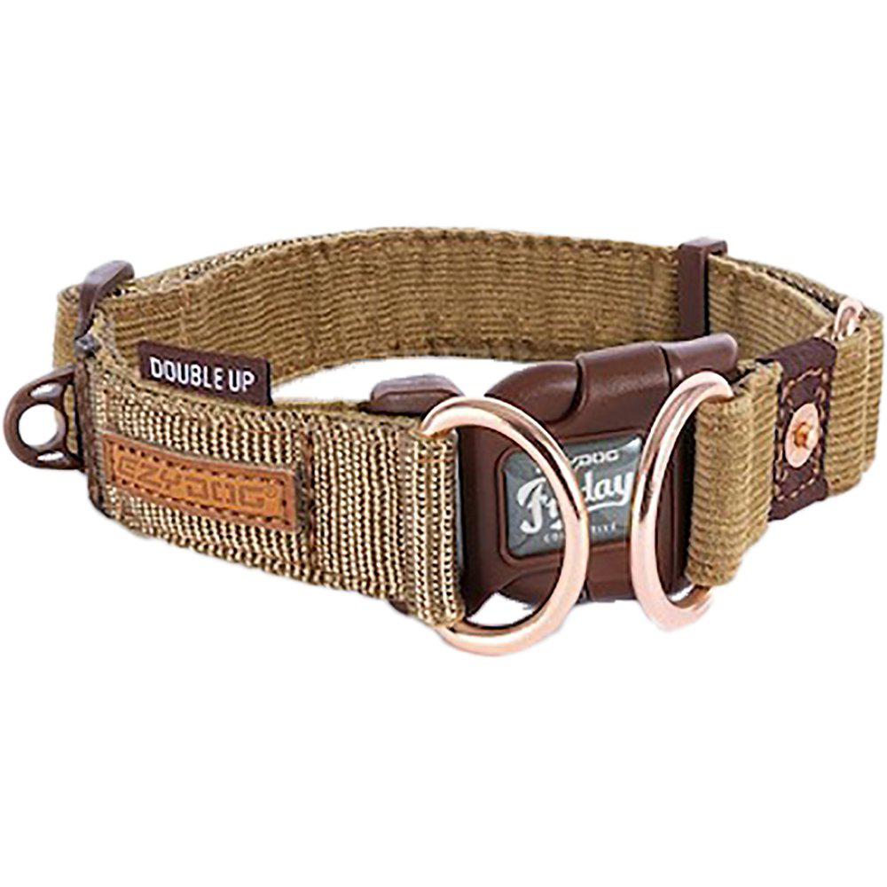 Ezydog Halsband Dubbel Up Corduroy