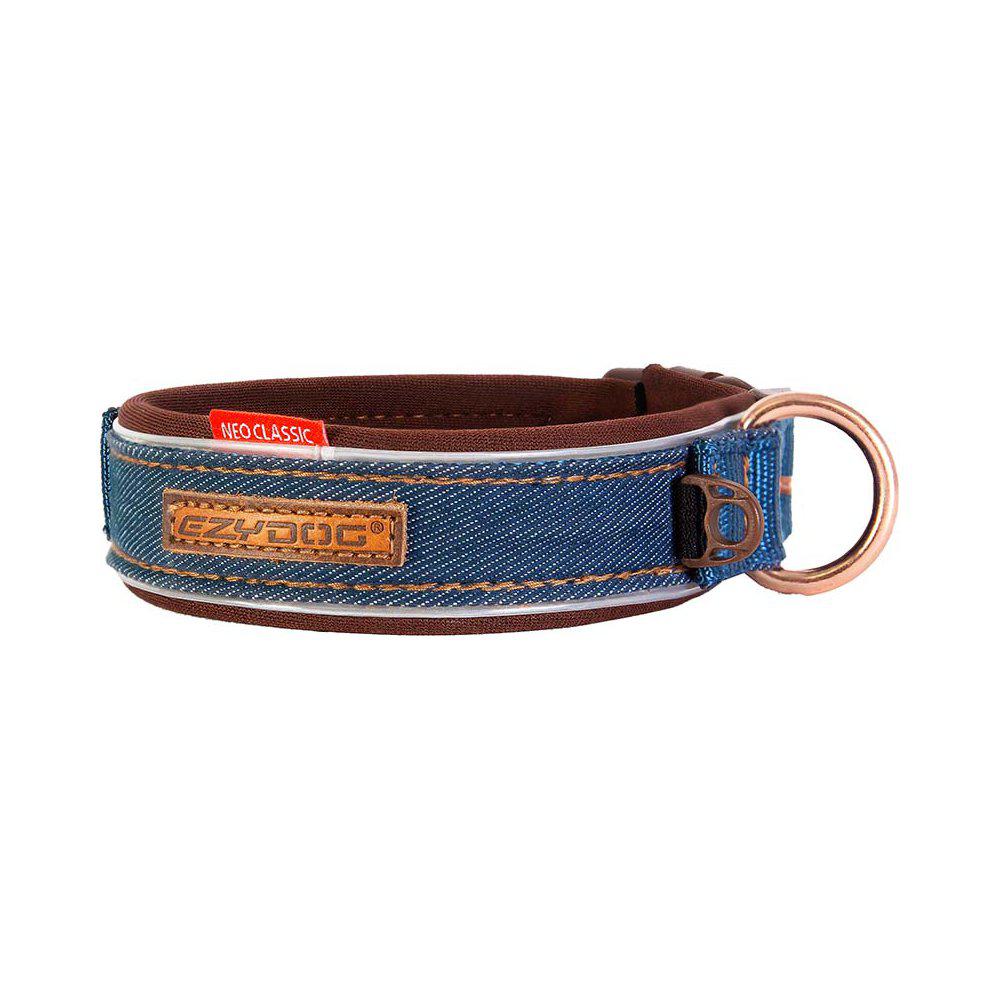 Ezydog Halsband Dubbel Up Denim