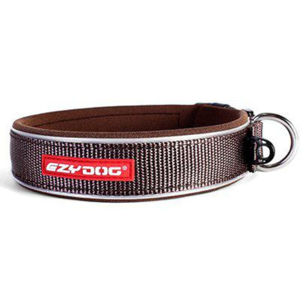 Ezydog Halsband Neopren Reflex Choklad