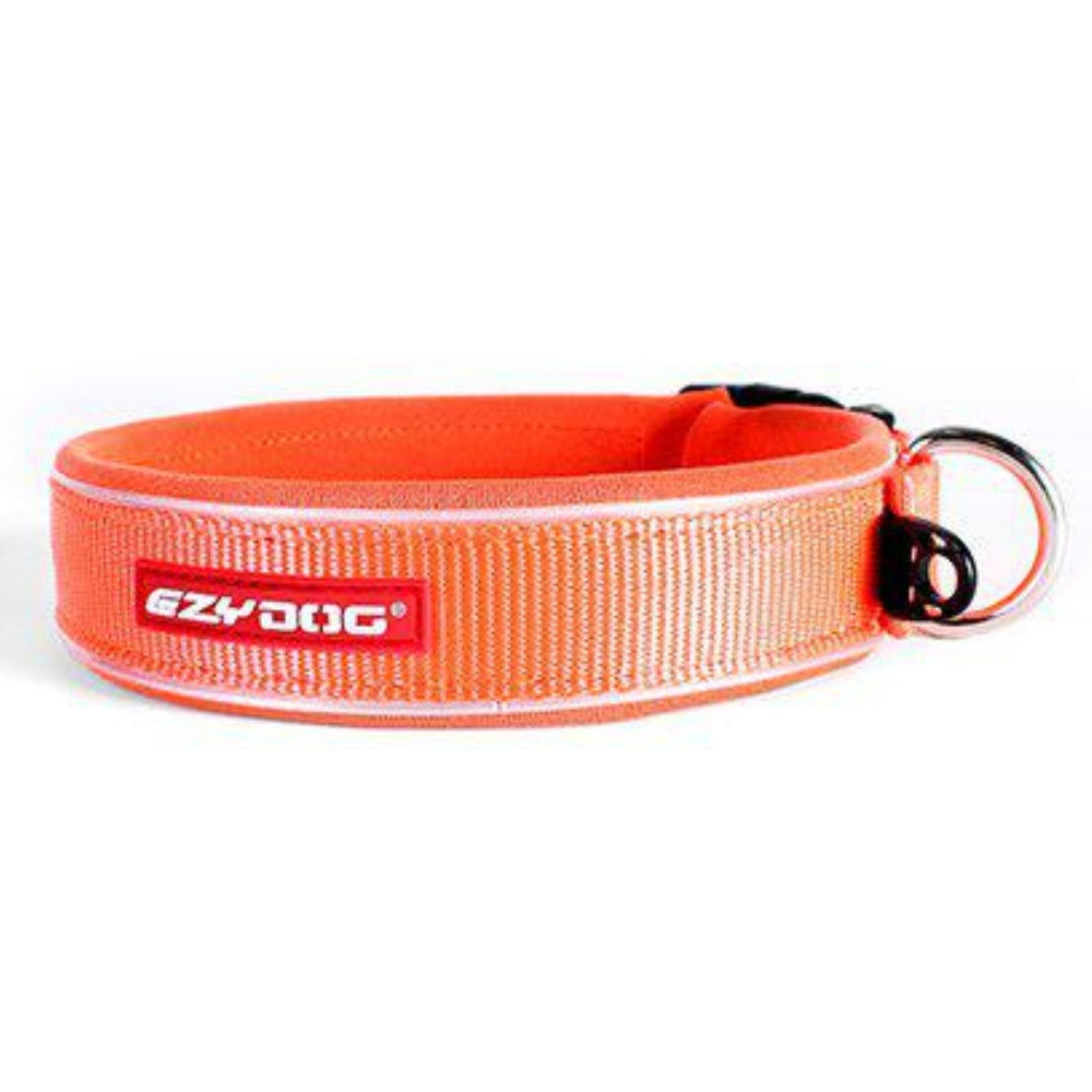 Ezydog Halsband Neopren Reflex Orange