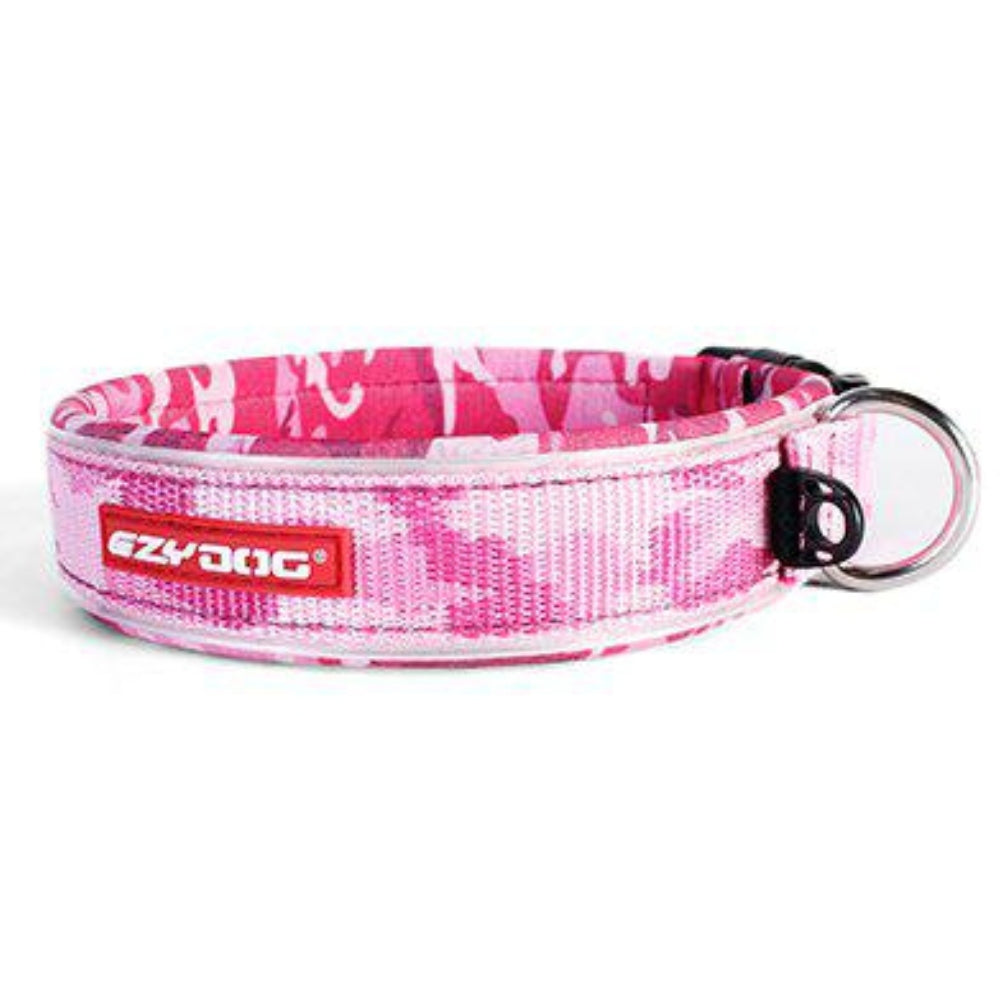 Ezydog Halsband Neopren Reflex Rosa Camo XXXL 73-83cm