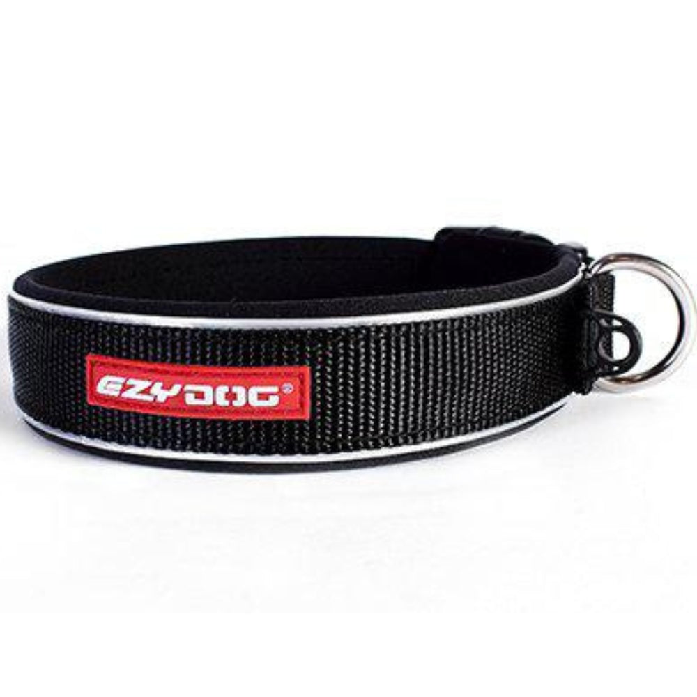 Ezydog Halsband Neopren Reflex Svart