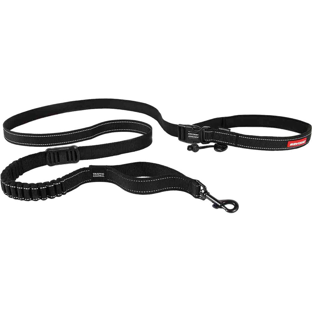 Ezydog Koppel Road Runner Svart 210cm Reflex Zero Shock