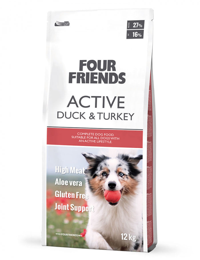 FourFriends Dog Active Duck & Turkey