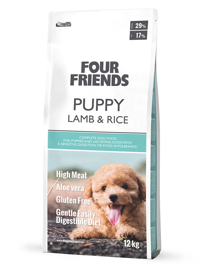 FourFriends Dog Puppy Lamb & Rice 12 kg