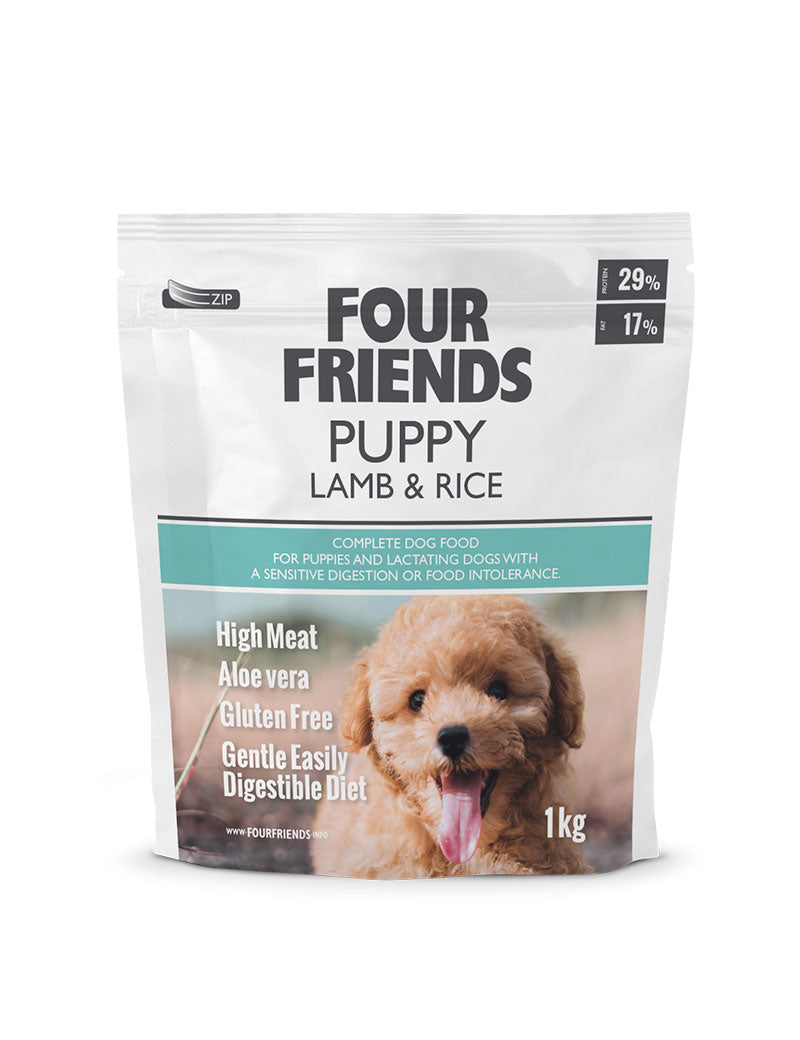 FourFriends Dog Puppy Lamb & Rice 1 kg