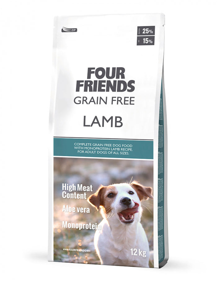 FourFriends Dog Grain Free Lamb 12kg