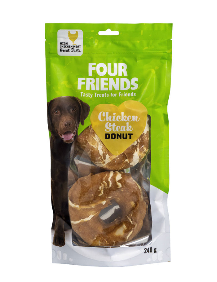 FourFriends Chicken Steak Donut 240g