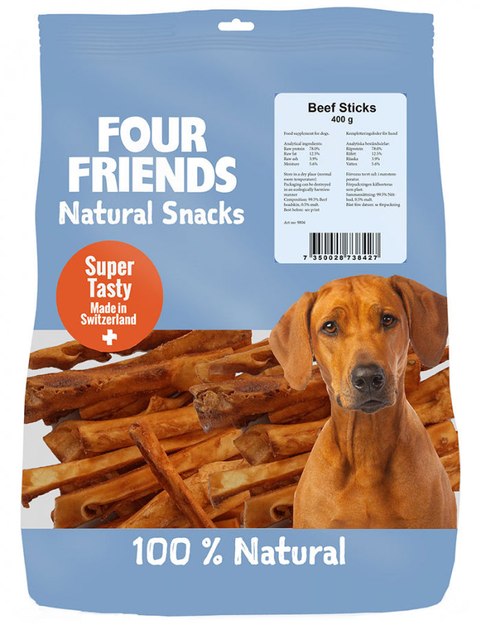 FourFriends Natural Snacks Beef Stick