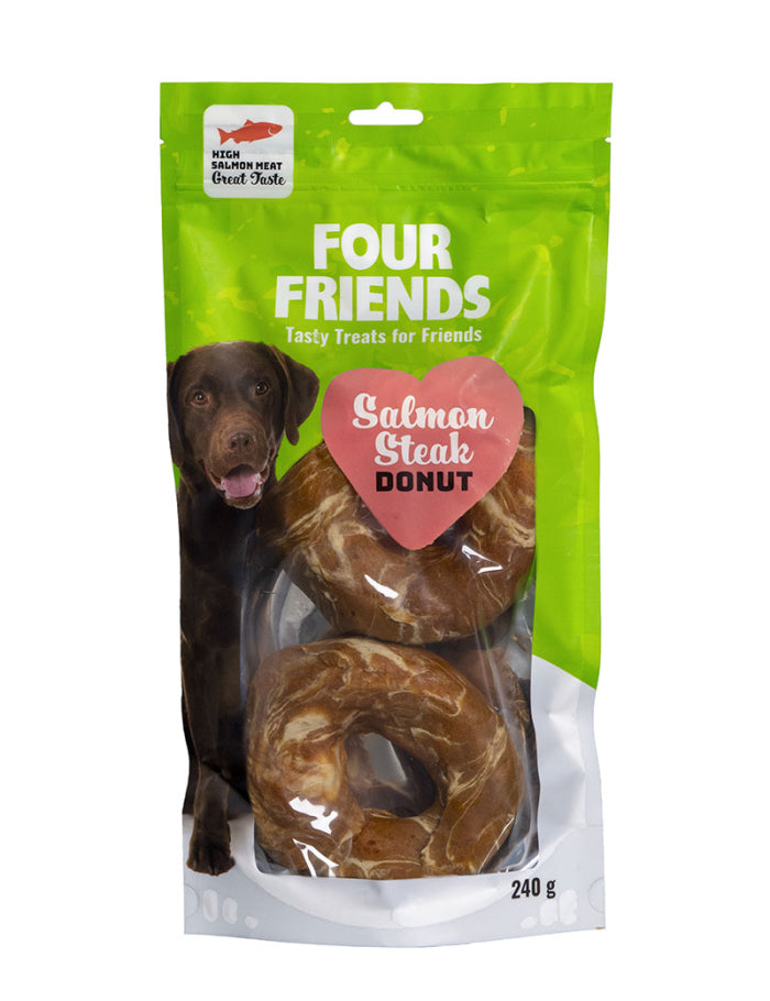 FourFriends Salmon Steak Donut 240g