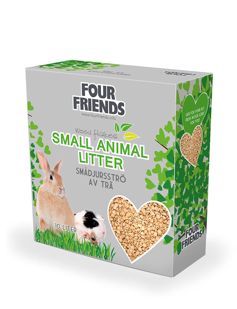 FourFriends Small Animal Litter - Smådjursströ 10l