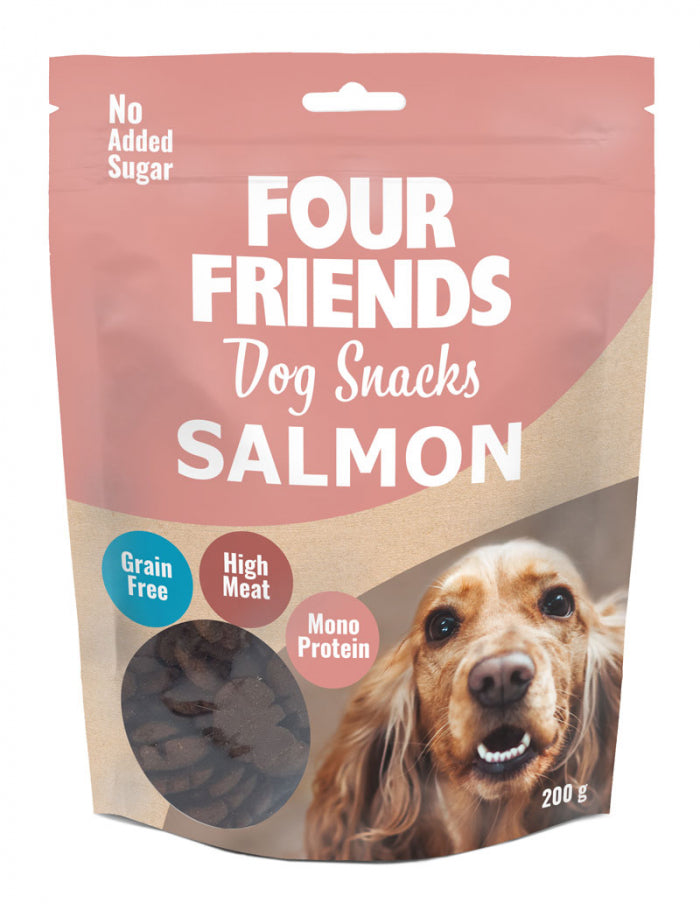 FourFriends Snacks Salmon 200g