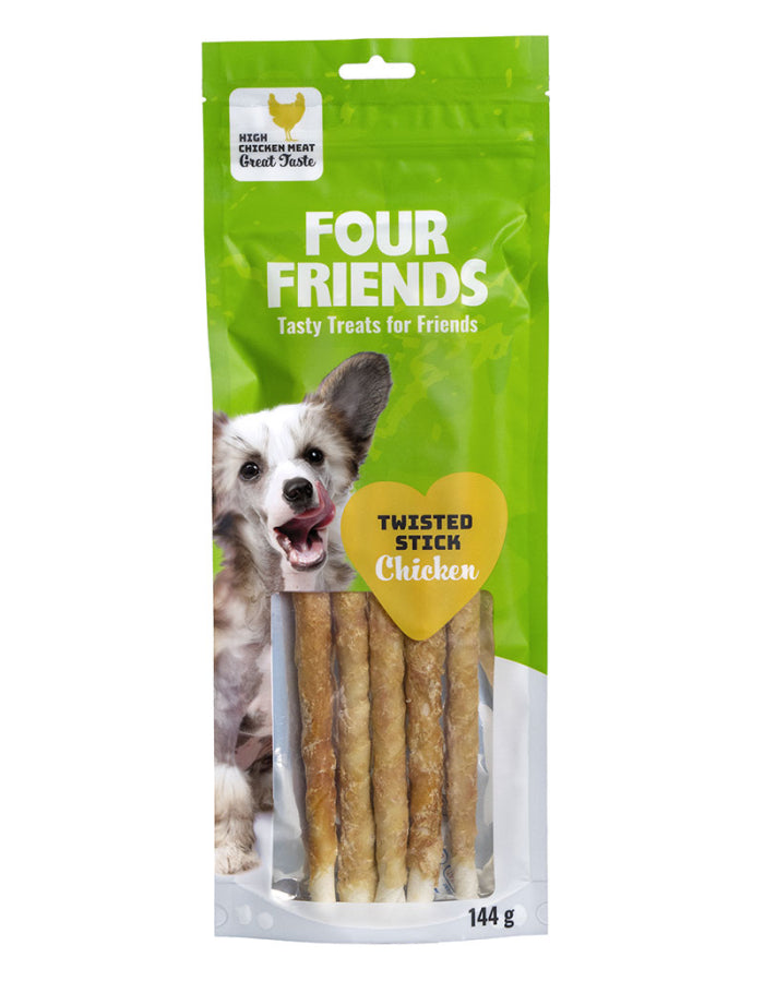 FourFriends Twisted Stick Chicken 5-pack, 25cm