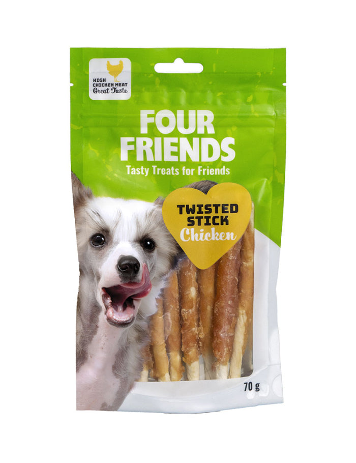 FourFriends Twisted Stick Chicken 7-pack, 12,5cm