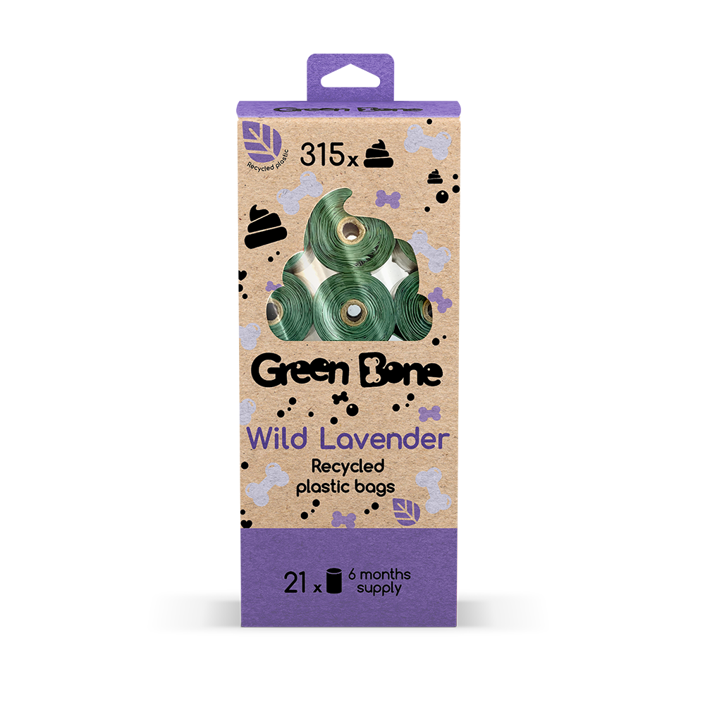 Green Bone Wild Lavender 21 rullar / 315 påsar