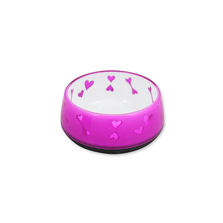 Hundskål Pet Love Bowl Rosa