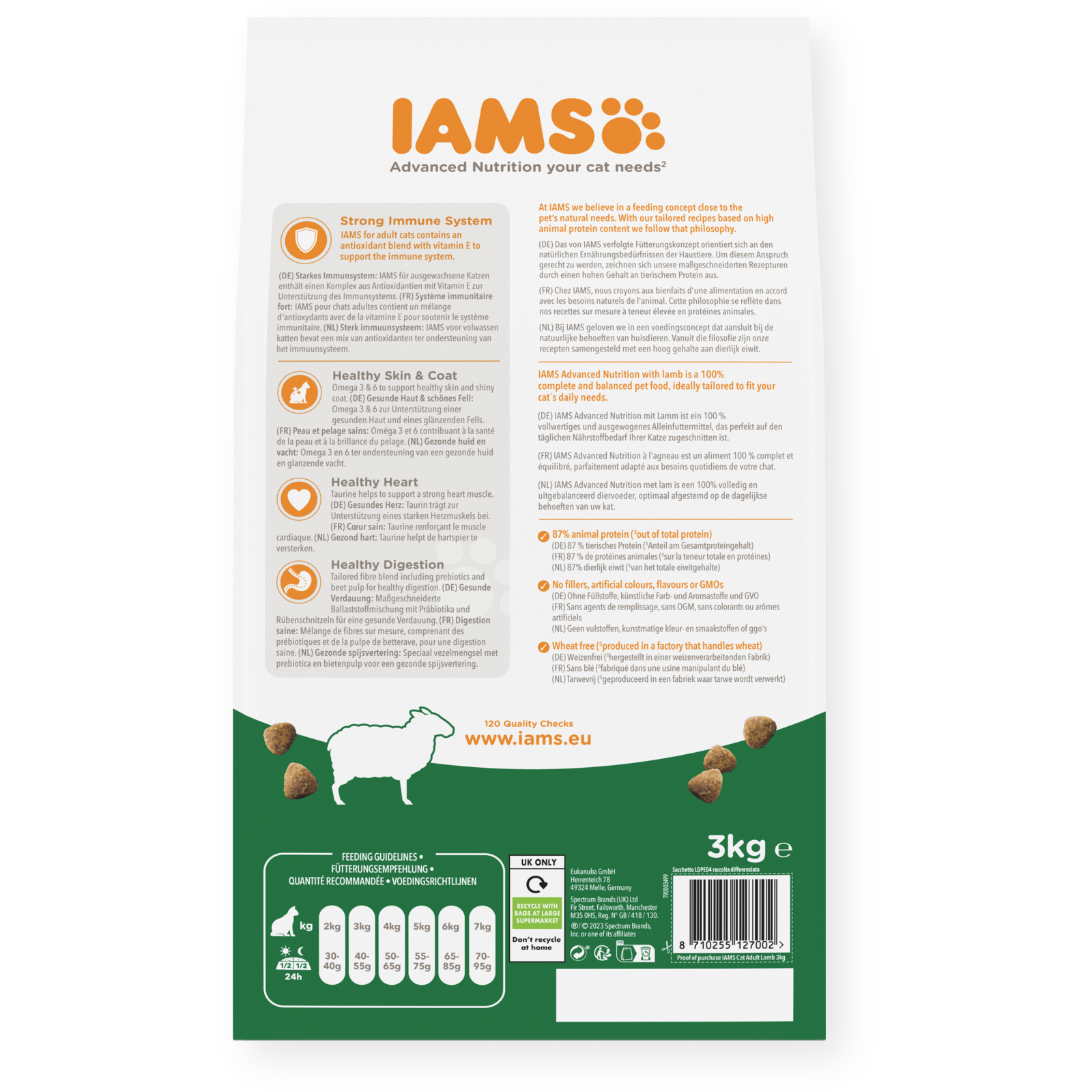 Iams Cat Adult Lamb