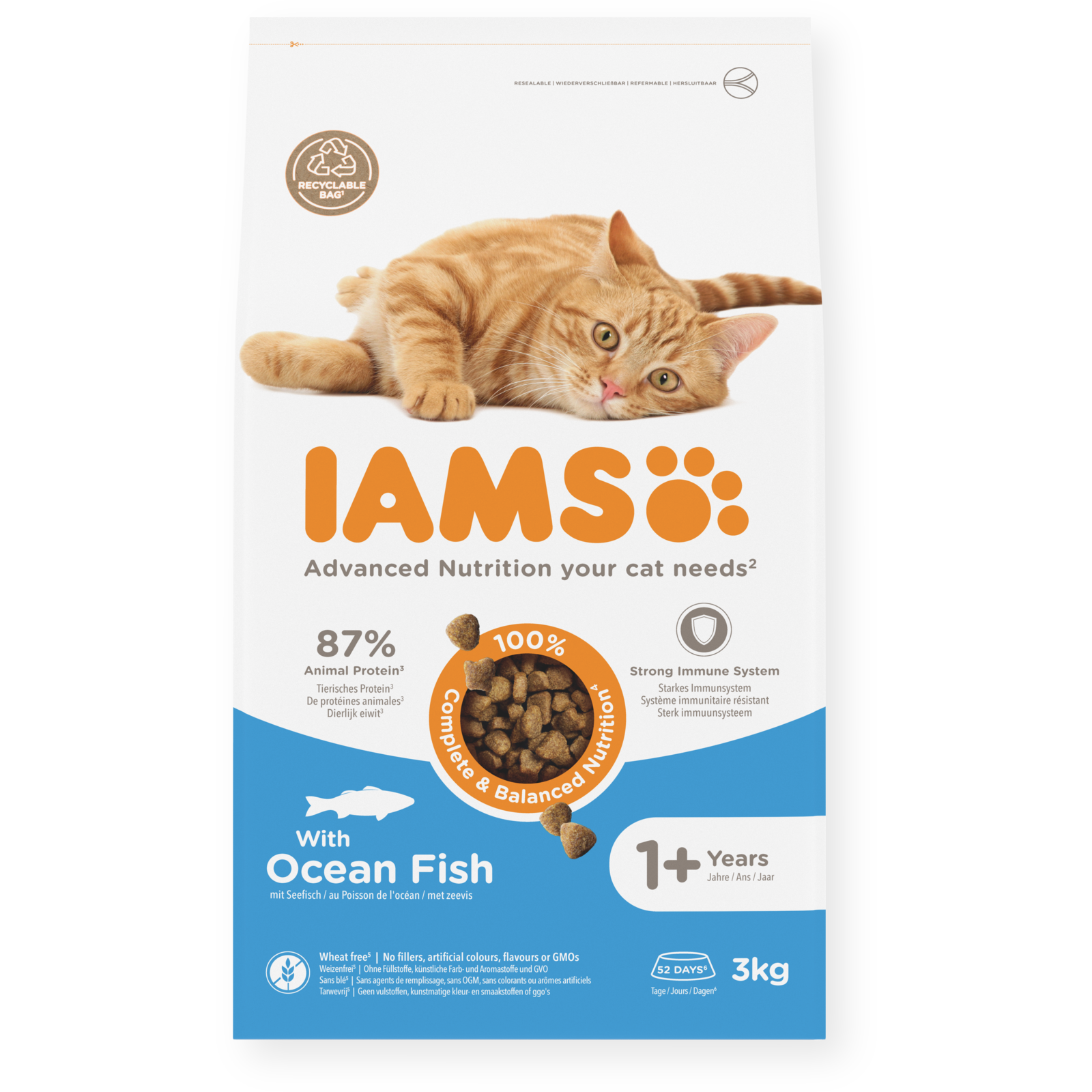 Iams Cat Adult Ocean Fish