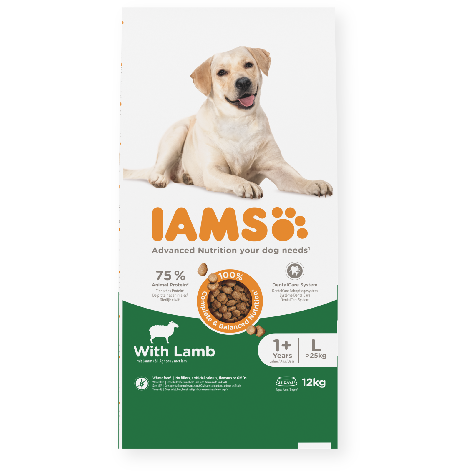 Iams Dog Adult Large Lamb 12 kg