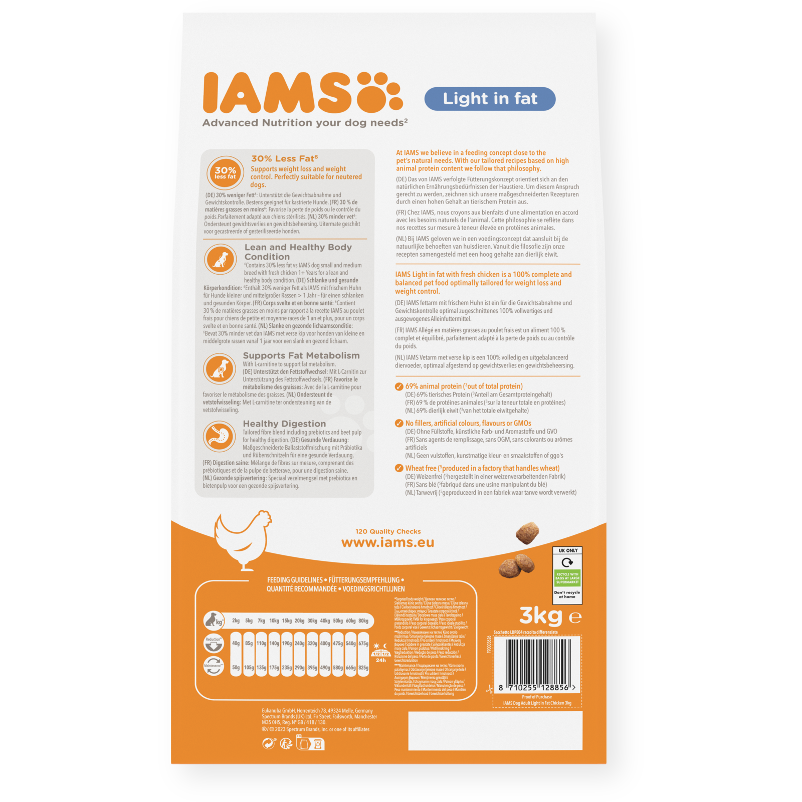 Iams Dog Adult Light in Fat