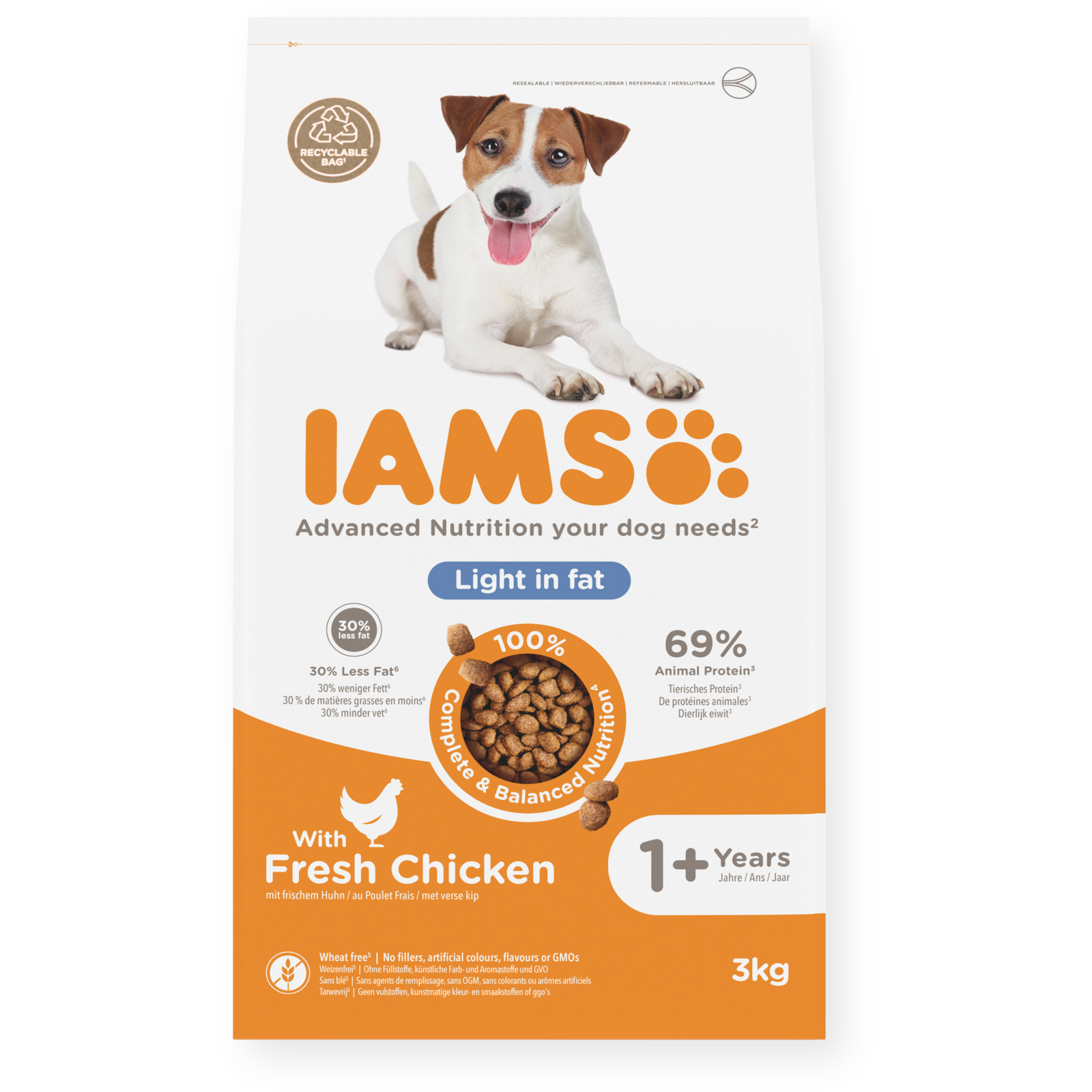 Iams Dog Adult Light in Fat