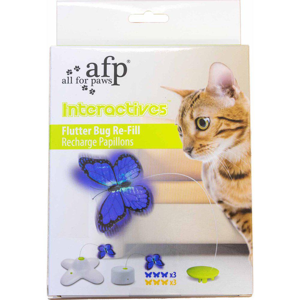 All For Paws Kattleksak Refill Tower Of Butterfly 3st