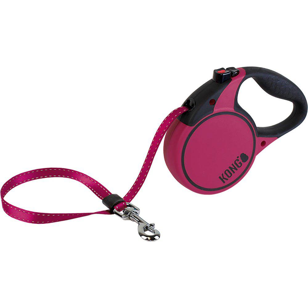 Kong Rullkoppel Terrain M 5m Band Rosa Max 30kg