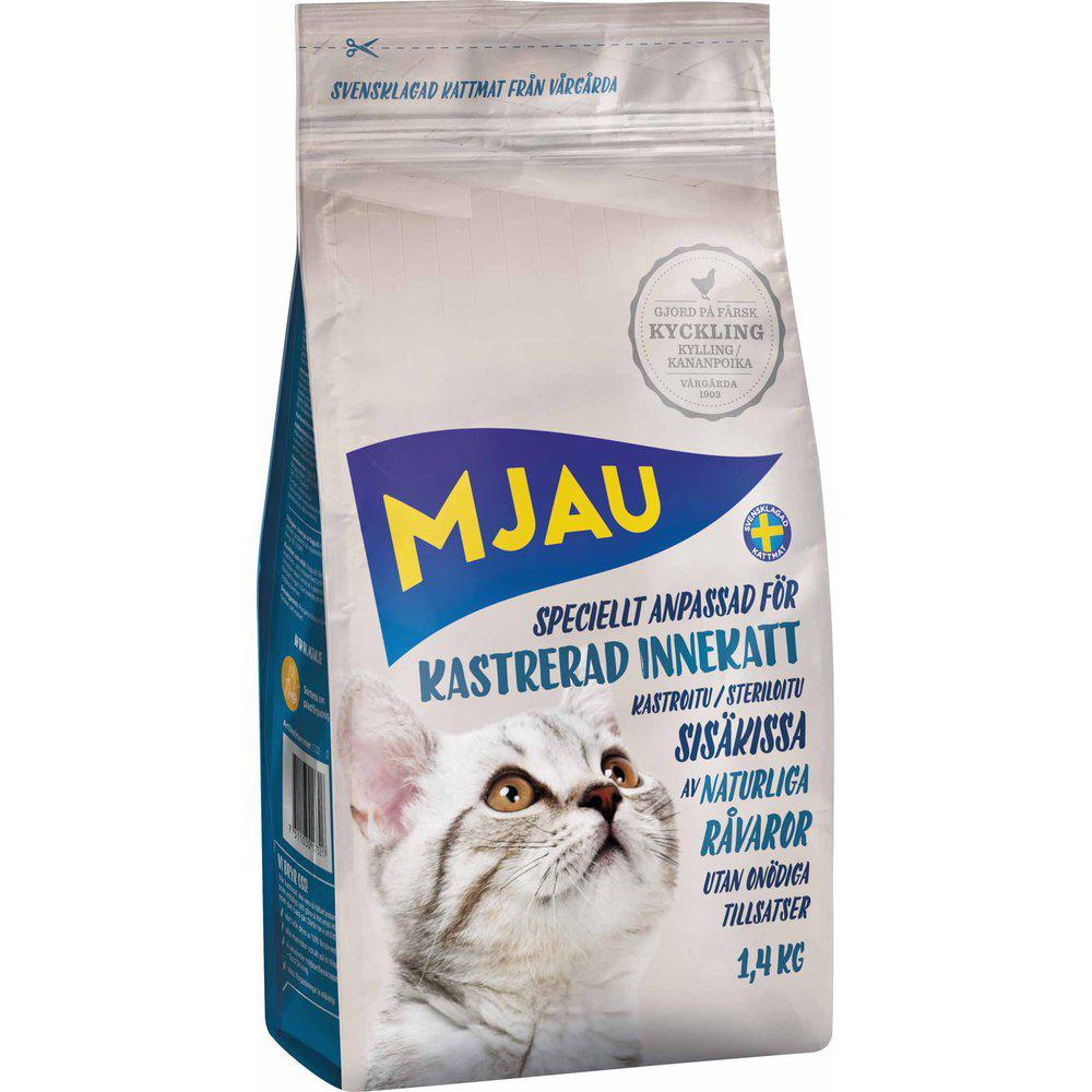 Mjau Kastrerad Innekatt