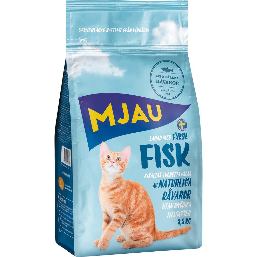 Mjau Med Fisk 3,5kg