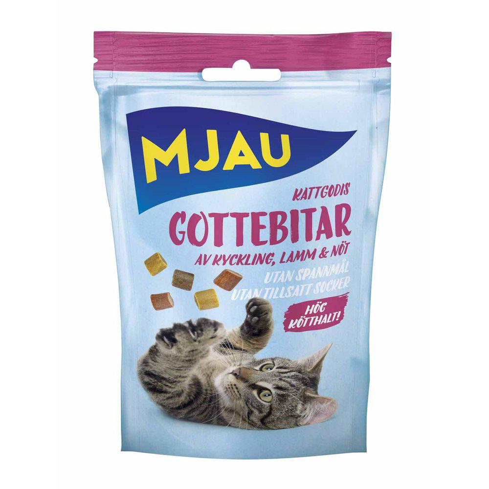 Mjau Treat Gottebitar Mix