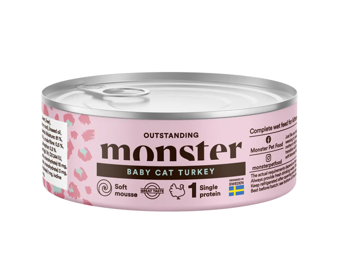 Monster Cat Baby Mousse