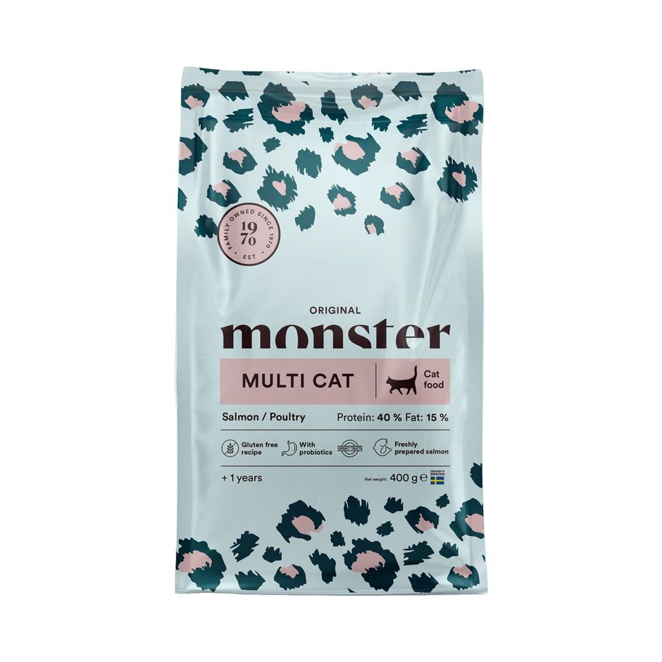 Monster Cat Original Multicat Salmon & Poultry