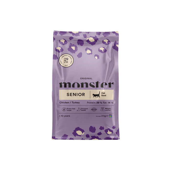 Monster Cat Original Senior Chicken/Turkey 2 kg