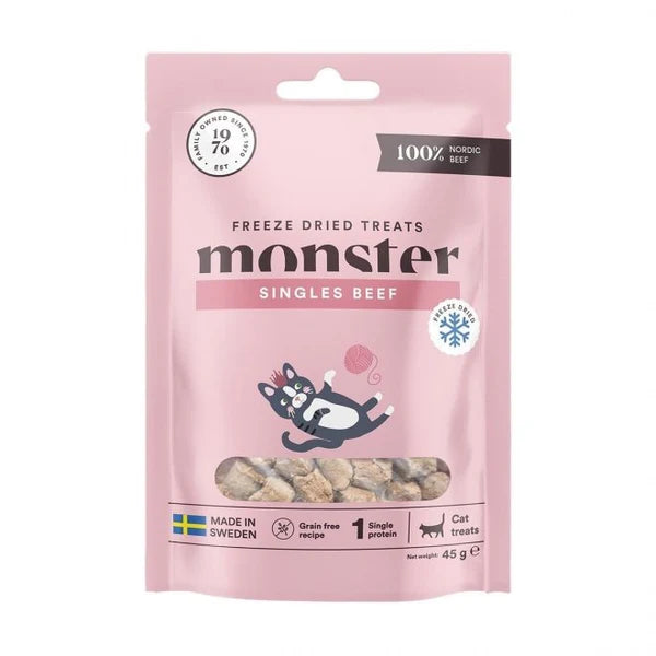 Monster Cat Treats Freeze dried Beef