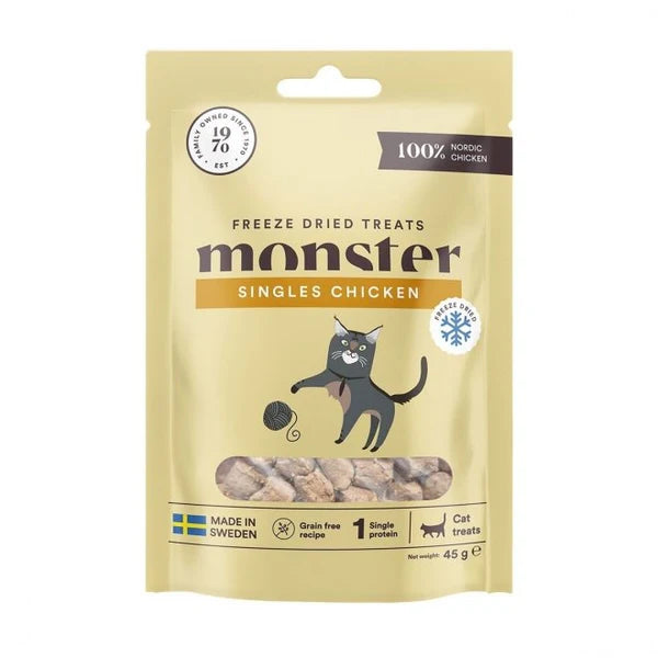 Monster Cat Treats Freeze dried Chicken