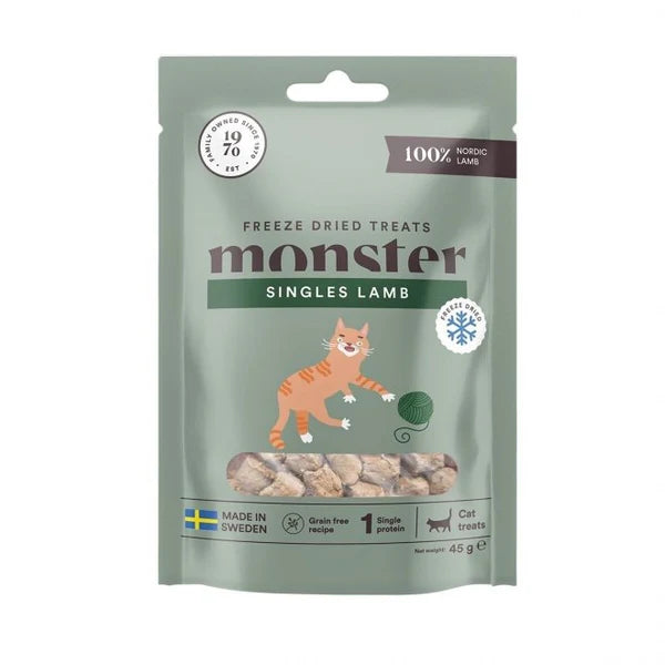 Monster Cat Treats Freeze dried Lamb