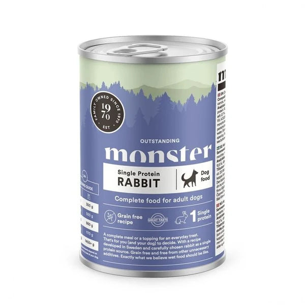 Monster Dog Single Protein Rabbit