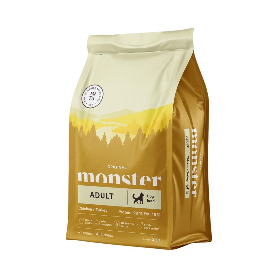 Monster Dog Original Adult Chicken & Turkey 2 kg