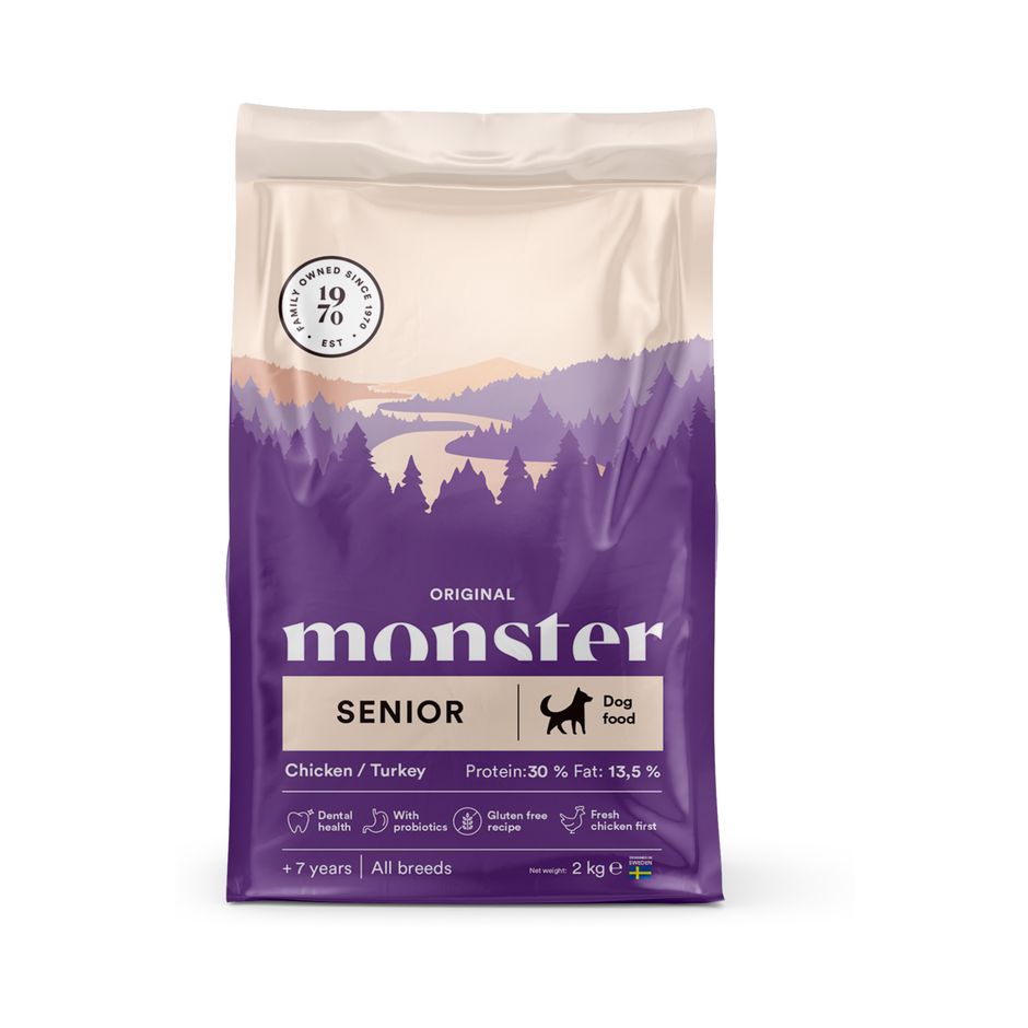 Monster Dog Original Senior Chicken & Turkey