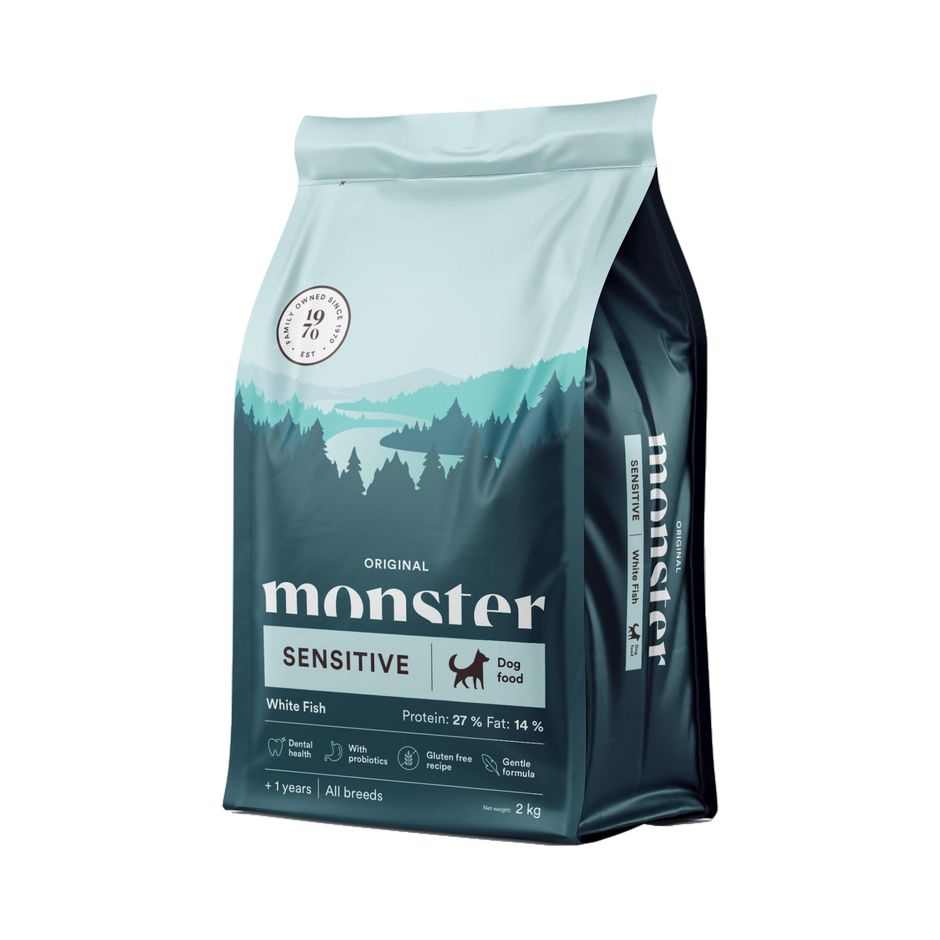 Monster Dog Original Sensitive White Fish