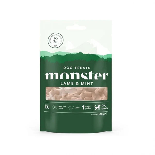 Monster Dog Treats Baked Lamb & Mint